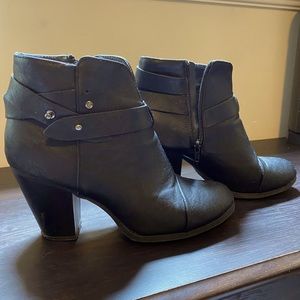 Womens size 10 booties. 3” heel